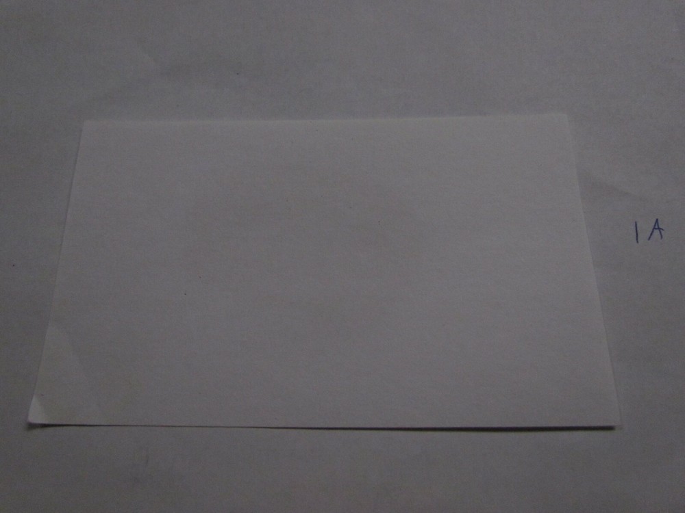 Gene Hermanski Autographed Cut on Index Card