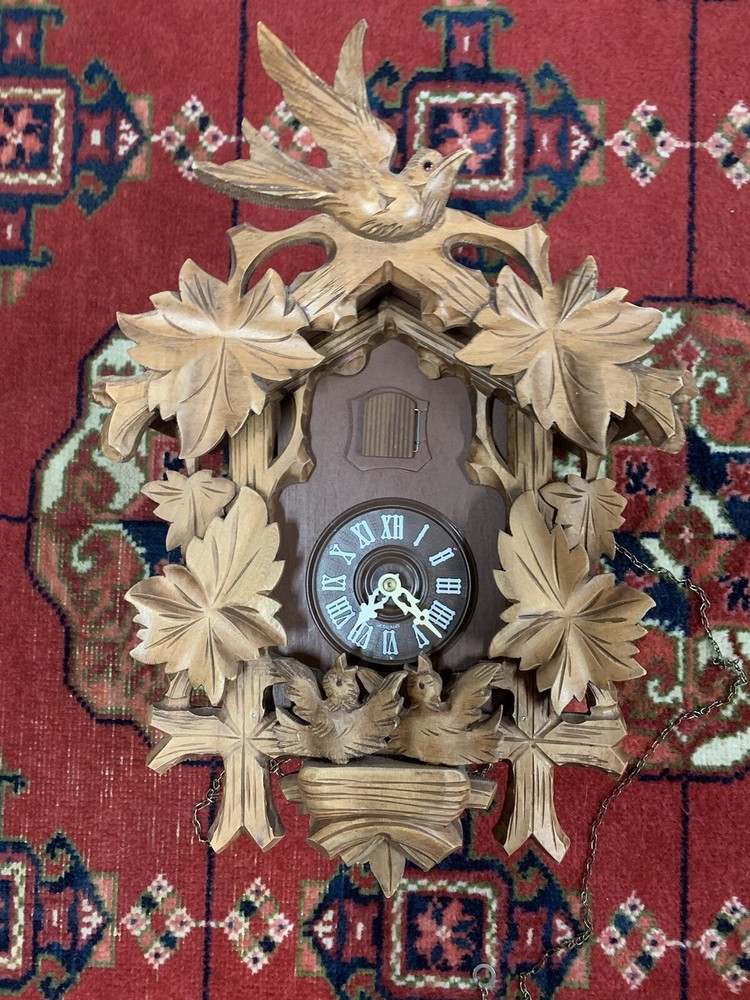 Cuckoo Clock, Hand Painted, German Made
