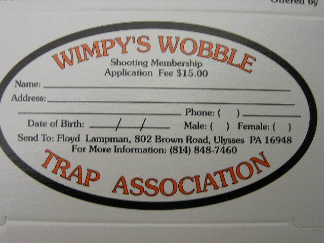 Wimpy's Wobble Trap Target Loads (10 unused Boxes)
