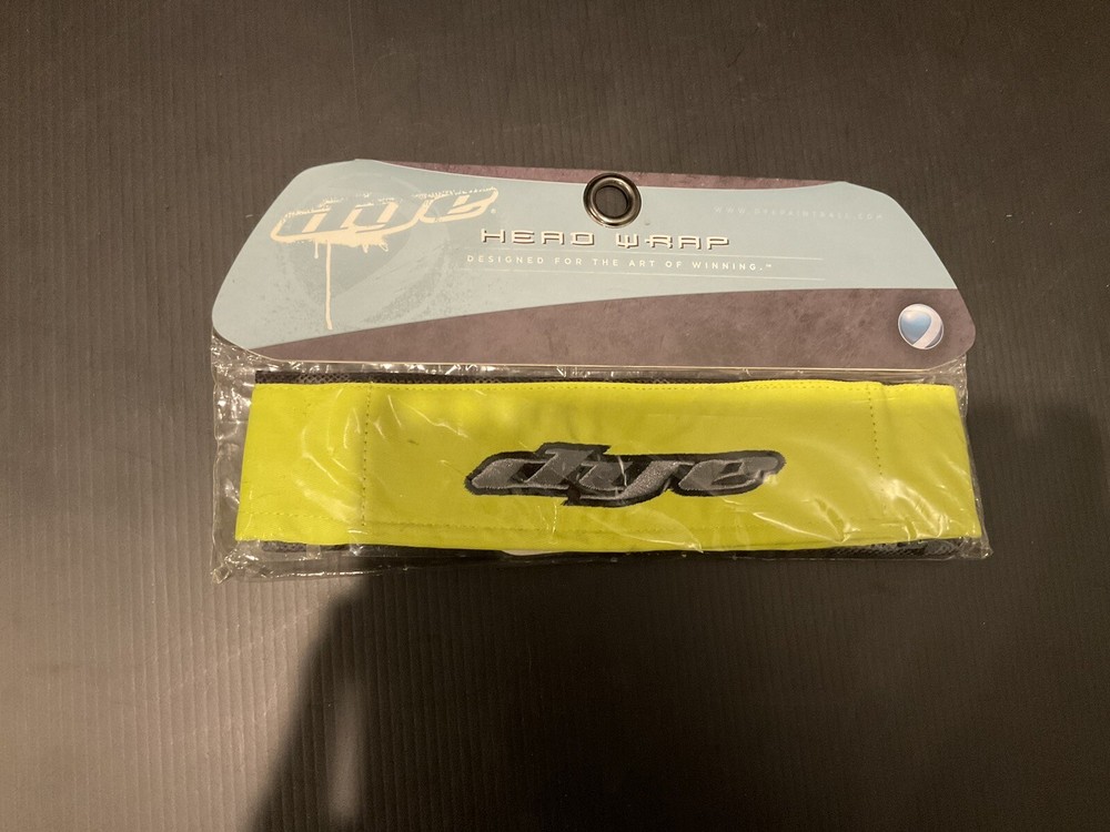 NEW!! Dye Headwrap Headband - Paintball - Skinned Lime