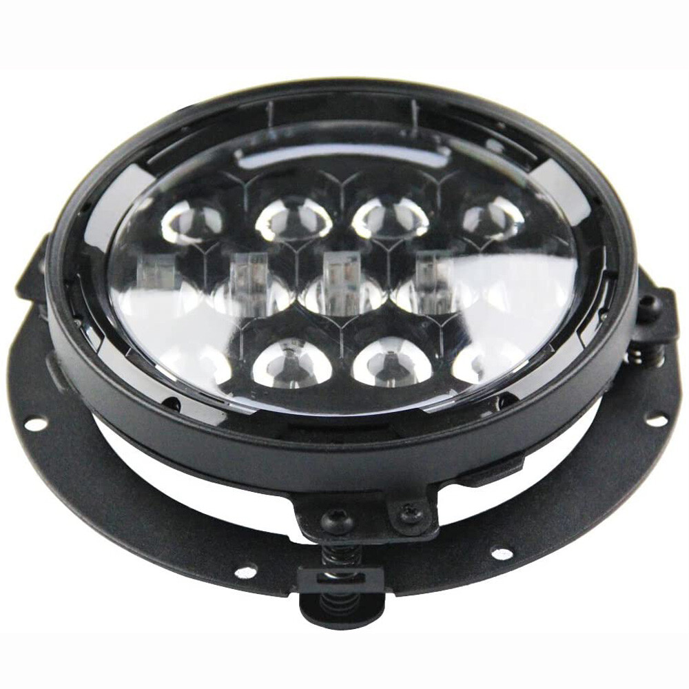 For Harley Davidson LED Motorcycle Headlight 7" Round Mounting Bracket Ring Part