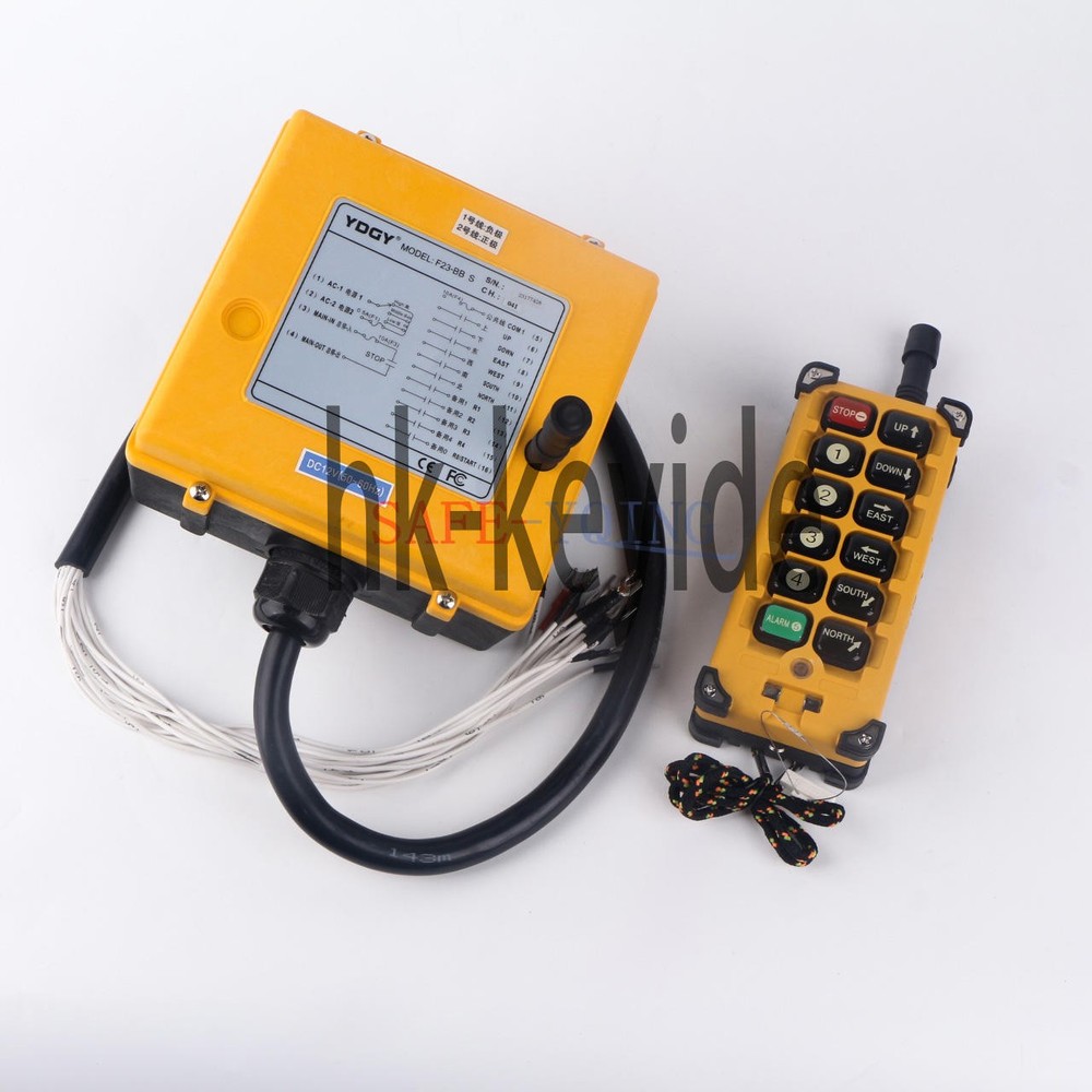 F23-BB(S) 12V 1 Transmitter +1 Receiver Industrial Crane wireless Remote Control