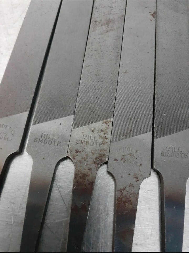 Nicholson USA Mill Hand File 6' & 8' Inches