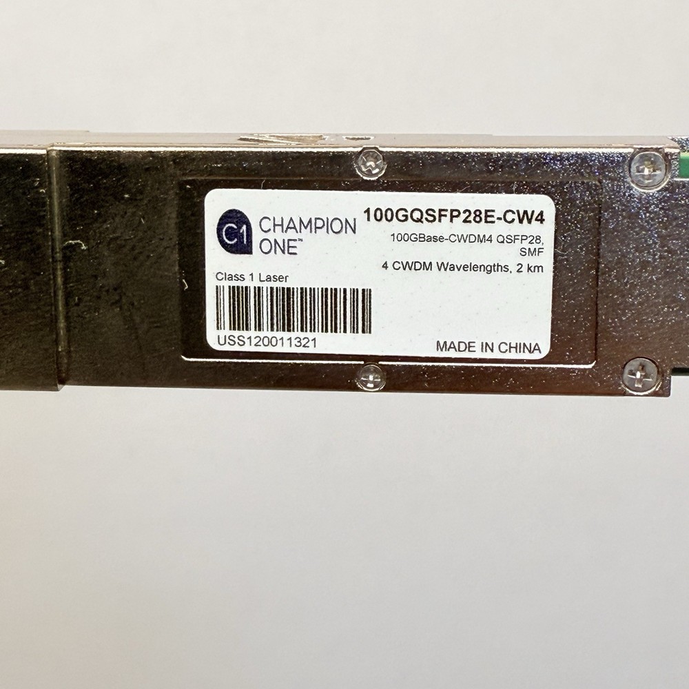 CHAMPION ONE 100GQSFP28E-CW4