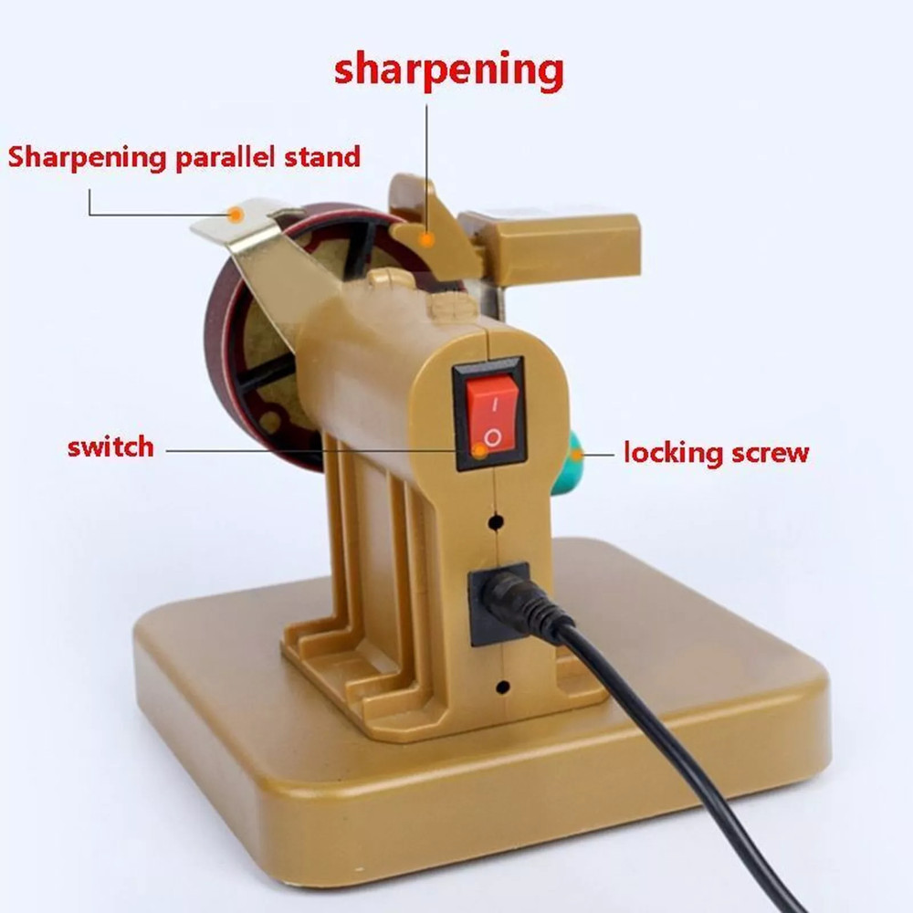 Professional Scissors Sharpener Fixed Angle Tool 400-1000# Sand Ring Tools