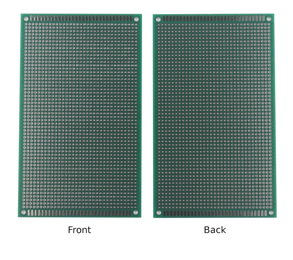 Double Sided Universal PCB Prototype Soldering Circuit Board - 9x15 (5 Pack)