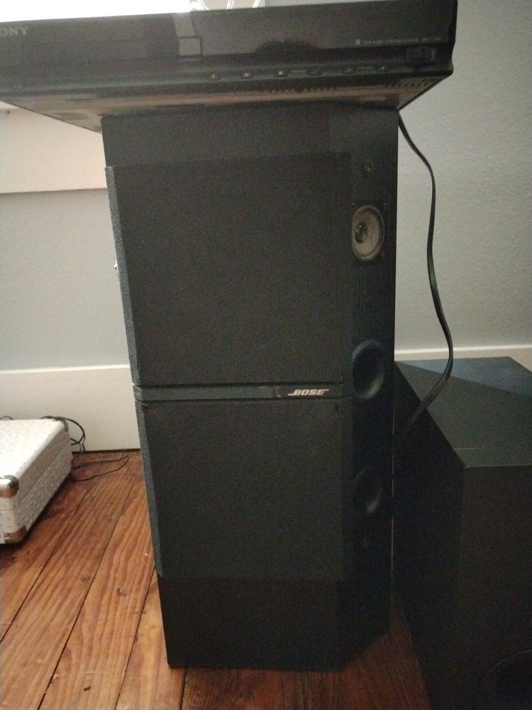 home theater system bose and Sony system 