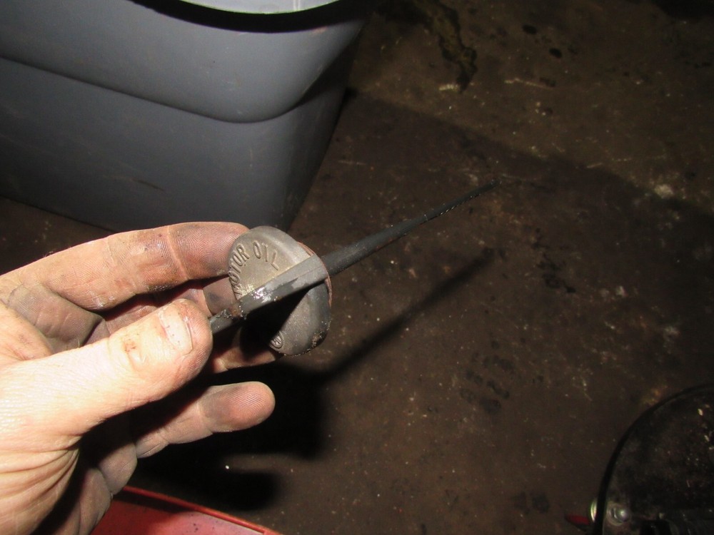 1978 yamaha sr500 frame oil dip stick