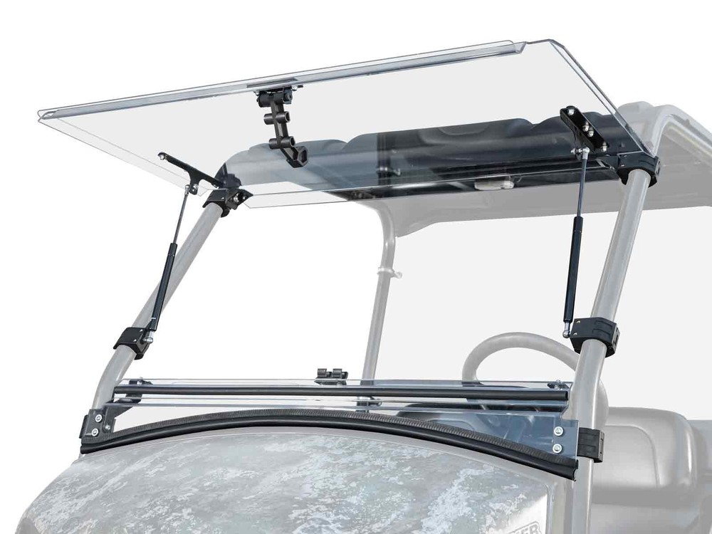 SuperATV Clear Scratch Resistant Flip Windshield for Tracker OX400 (2020+)