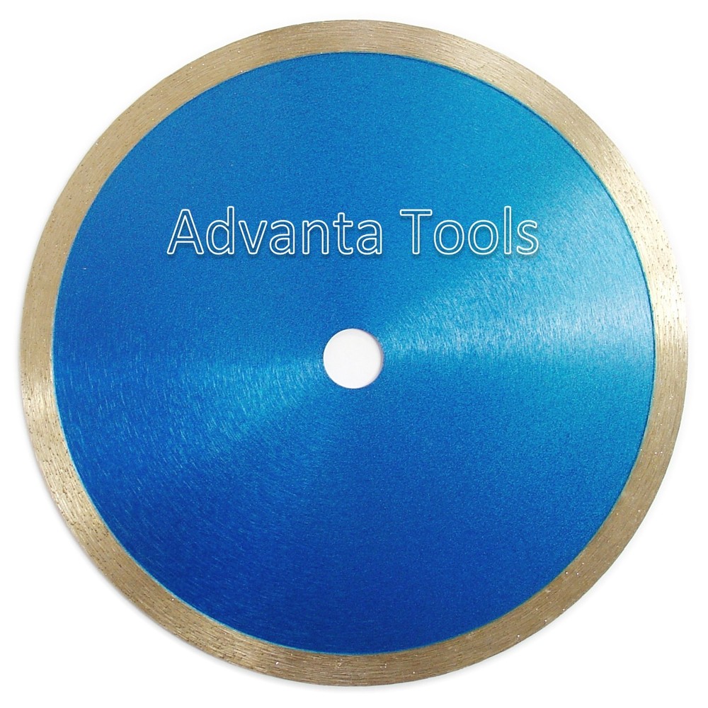 7” Premium Continuous Rim Wet Diamond Saw Blade for Ceramic Tile - 5/8" Arbor