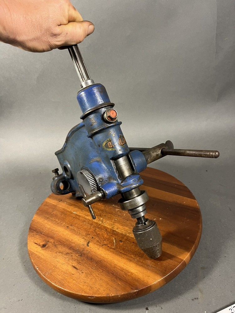 Sears Drill Press, 103.0303, Mohawk 13 1/4”, 1940’s Rare, 1/3 Dunlap. Head Stock