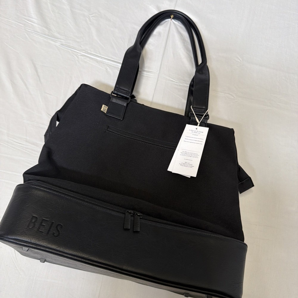 Beis Mini Weekender in Black