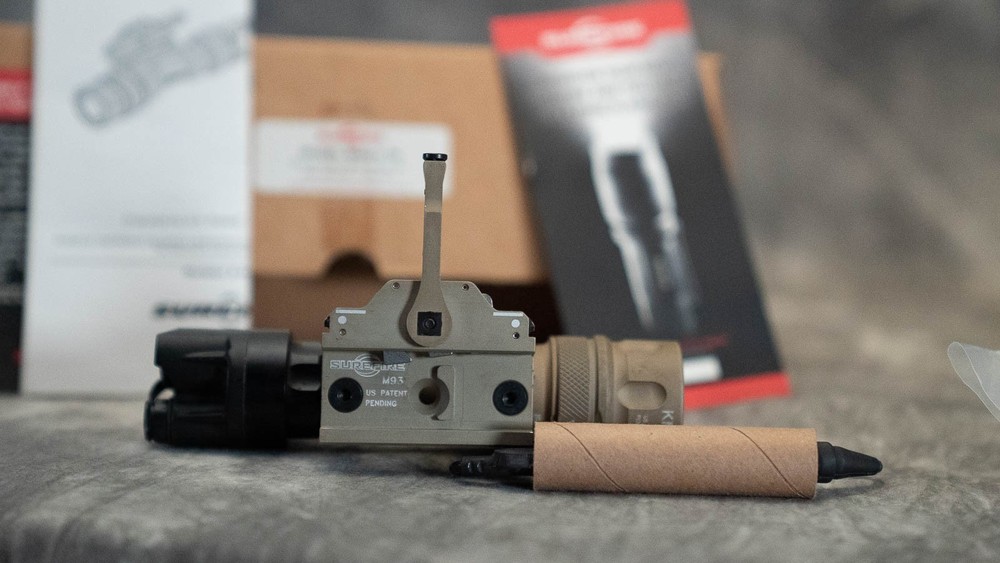 Surefire M952V TN Weapon Flashlight Grade A M93 Mount KM3 Vampire White IR Head