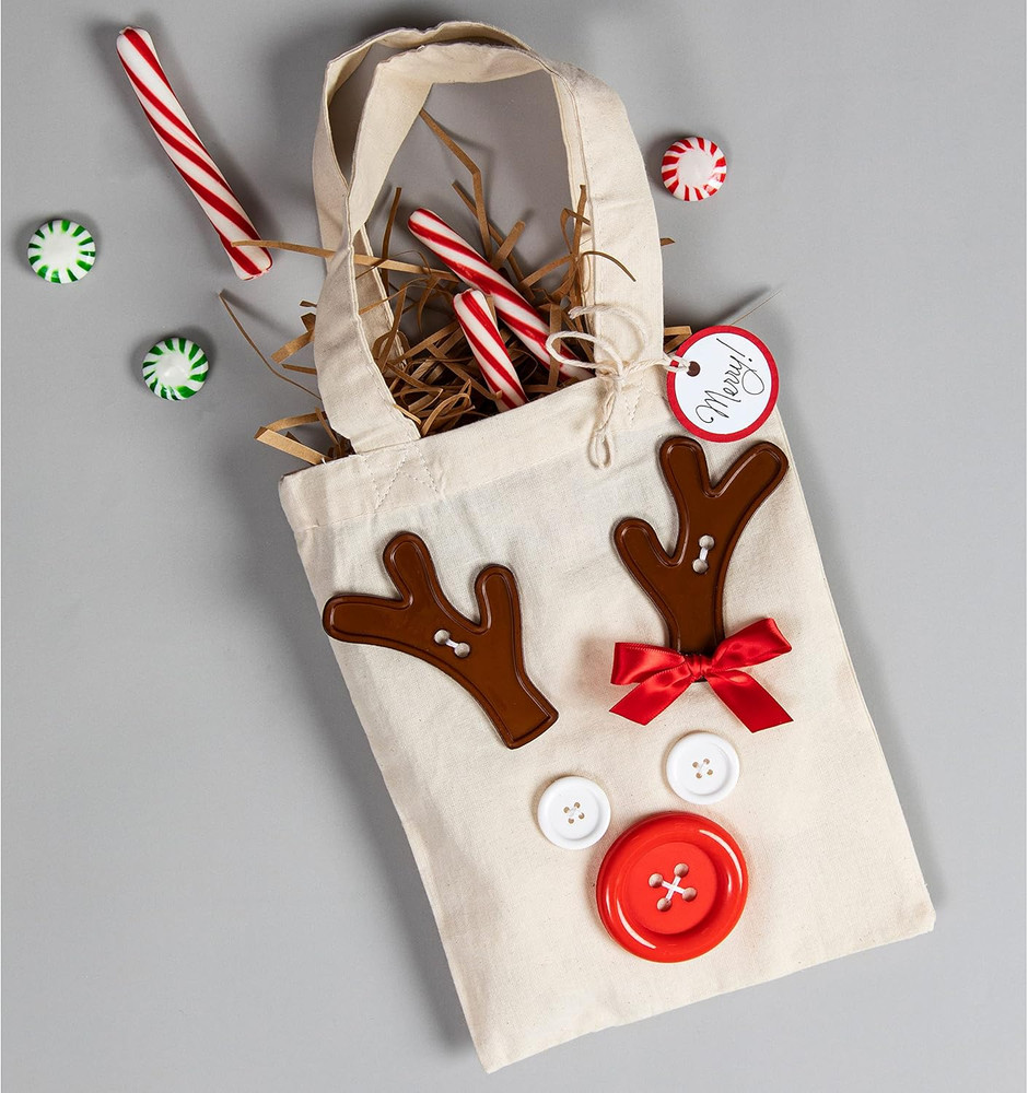 Blumenthal Reindeer Kit Buttons, Multicolor 5 Piece