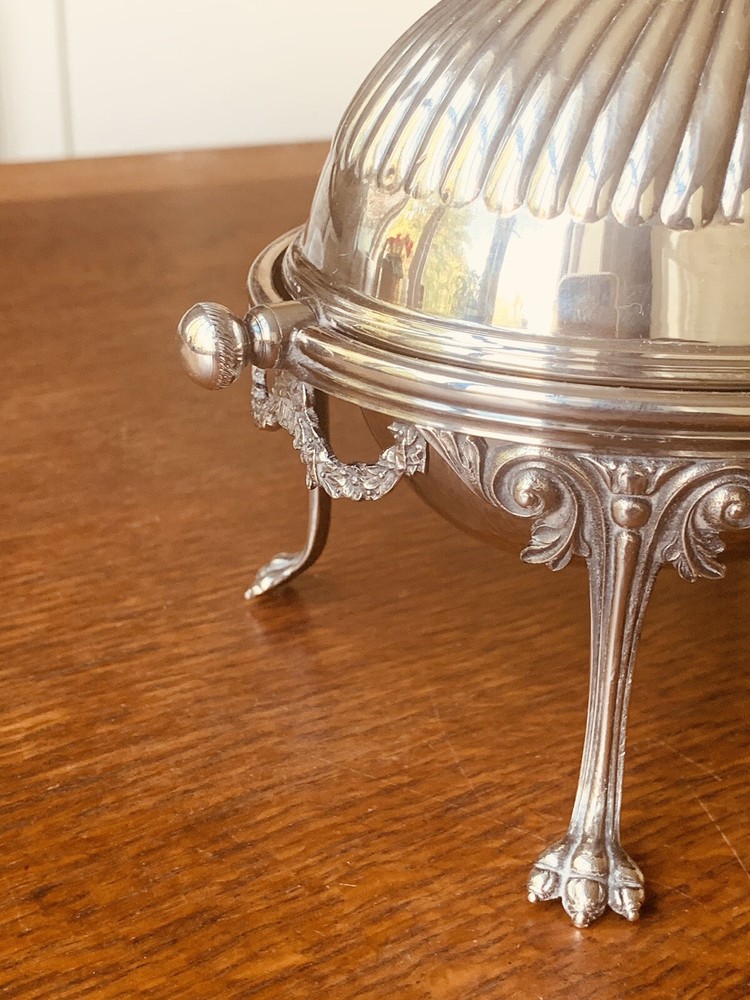 Antique EPNS Silver Plated Two-handled Entree Dish