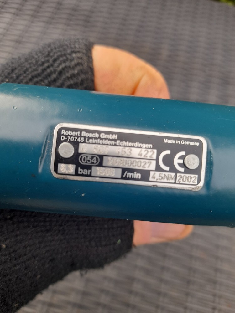 Bosch Thread Cutter Pneumatic Screwdriver Drill CHECK PICTURES