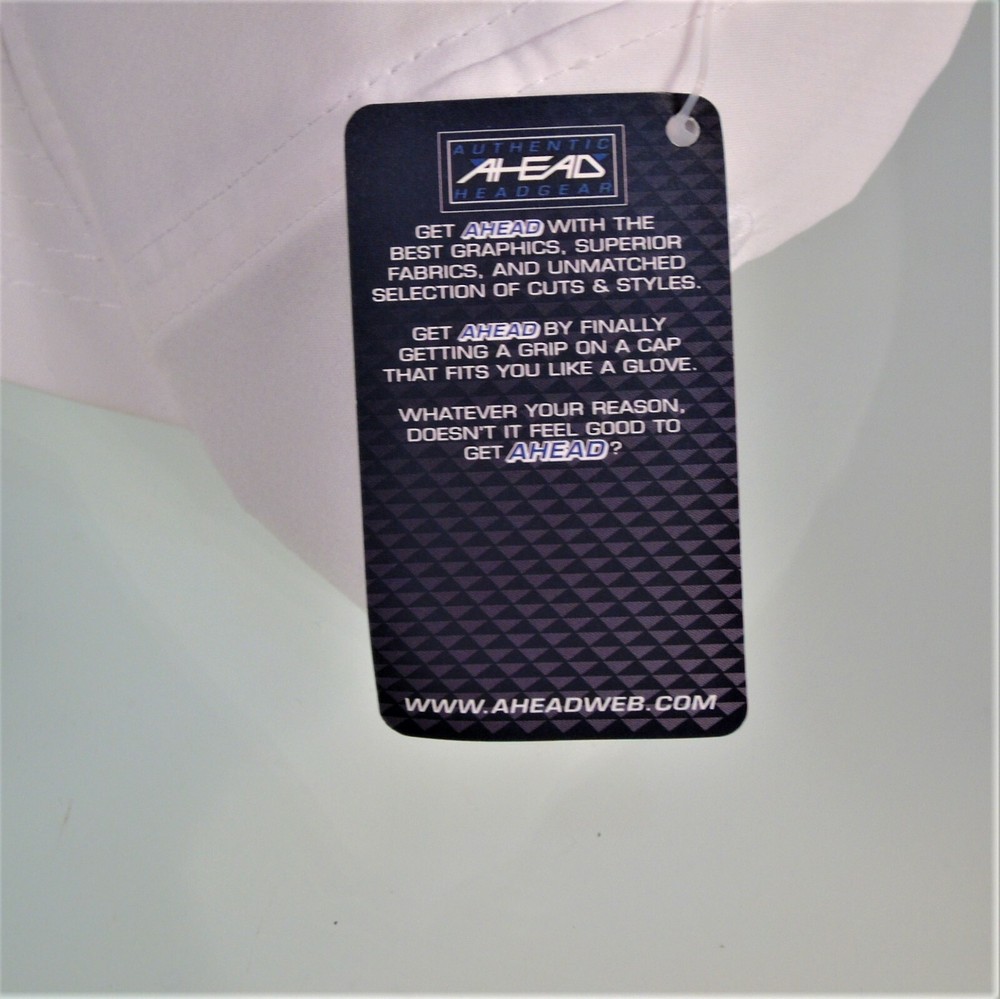 Golf HMS Host Foundation Classic Cap Hat Ahead Performance Adj Strap Mid Fit