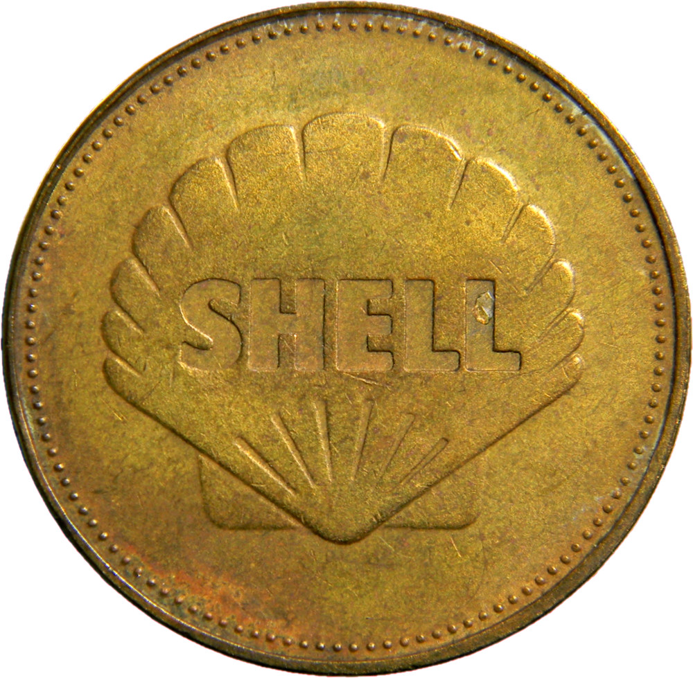Shell Token -Alcock & Brown ( 03357)
