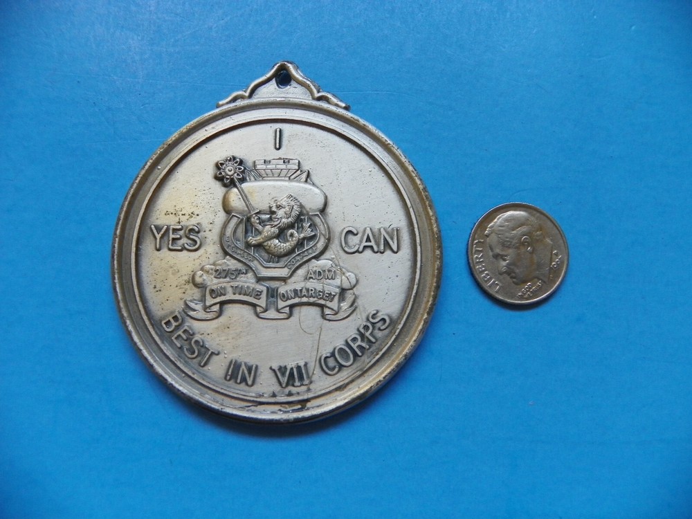 VIETNAM ORIGINAL 275TH  ENGINEER NECK AWARD MEDAL