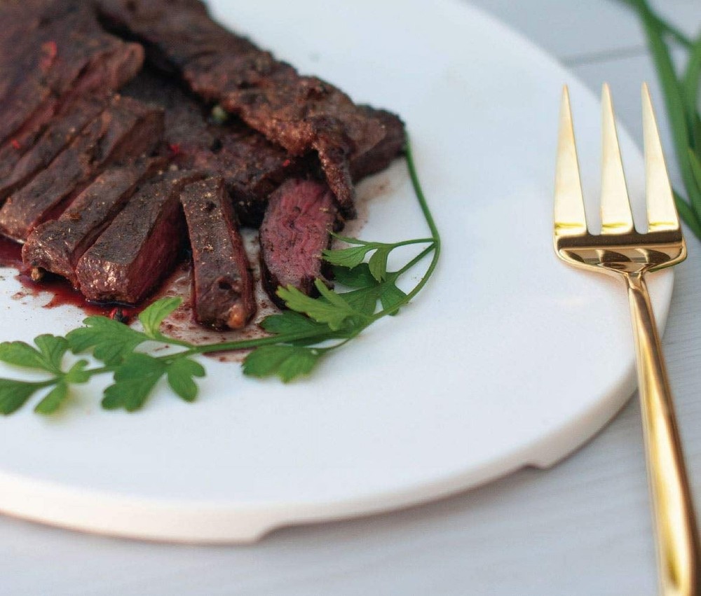 Gripper Polypropylene Concave Carving Board 17 X 13 Inch