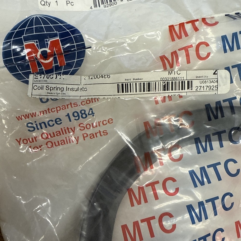 Coil Spring Insulator Front Lower MTC 171226