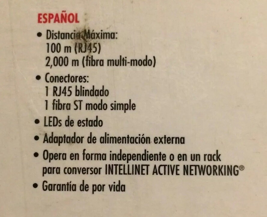 Converter [CON02B1301] 100Base-TX to FX Multi Mode