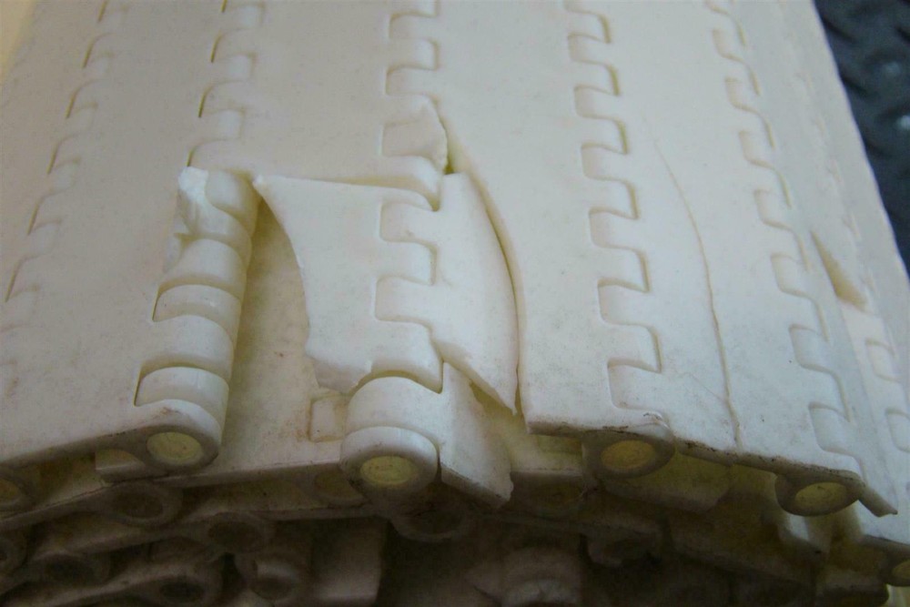 Plastic Linkbelt Conveyor Belt 42" x 9'