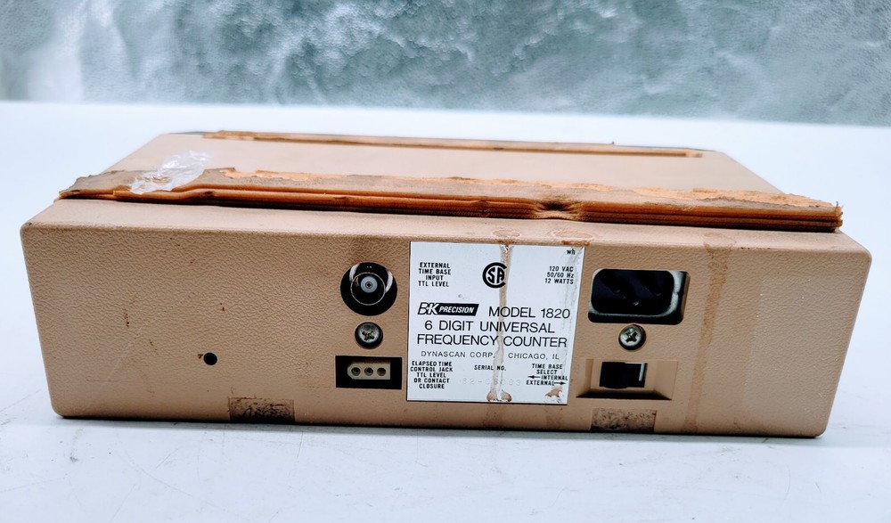 Vintage BK Precision 1820 Universal Frequency Counter