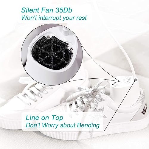 Shoe Dryer and Deodorizer with Timer - Shoes Boots Pm10 (Effective Drying)