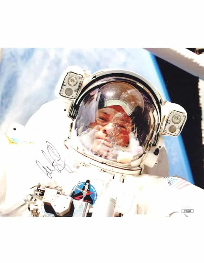 Michael Lpez-Alegra signed 8x10 Photo Astronaut JSA Authentication