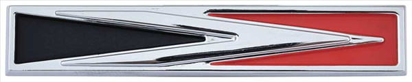 1969 Charger Headlight Door Emblem.