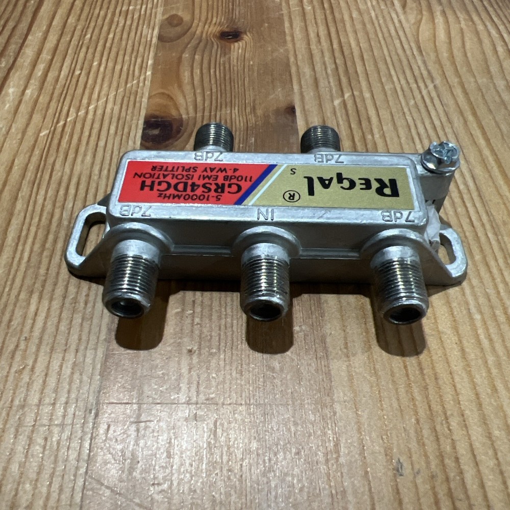 Regal GRS4DGH 4-Way Splitter