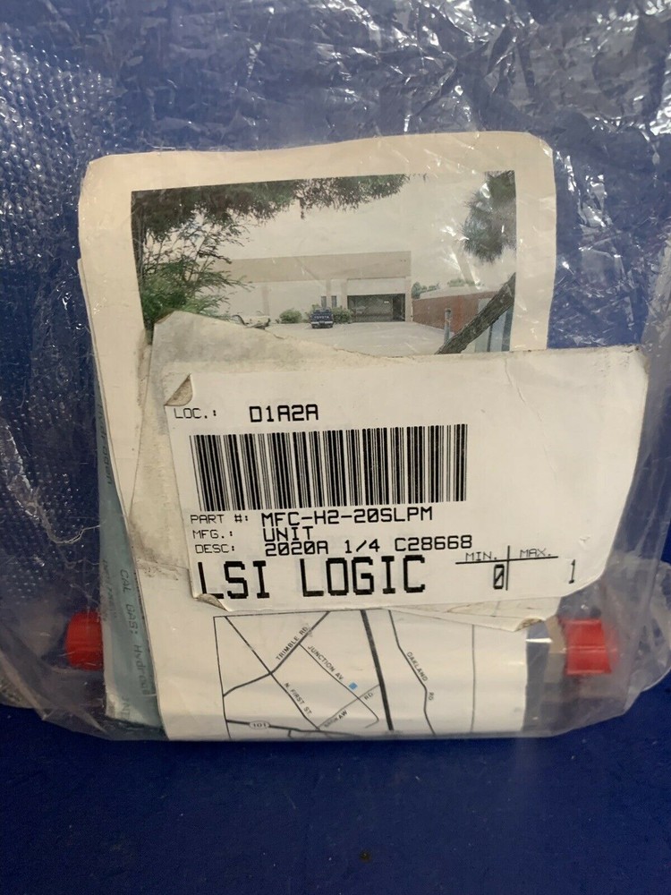 Unit UFC-2020A Mass Flow Controller, H2, 20 SLPM, Refurbished