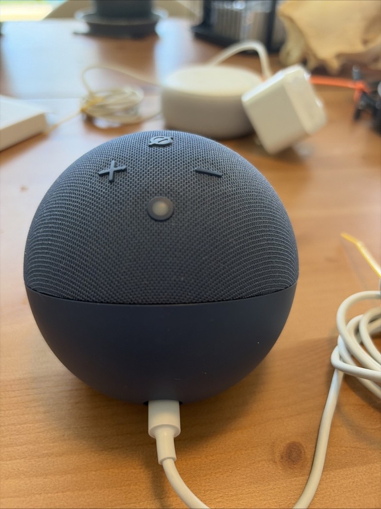 Amazon Echo Dot (5th Gen 2022) Deep Sea Blue Alexa Smart Speaker Pre-Owned