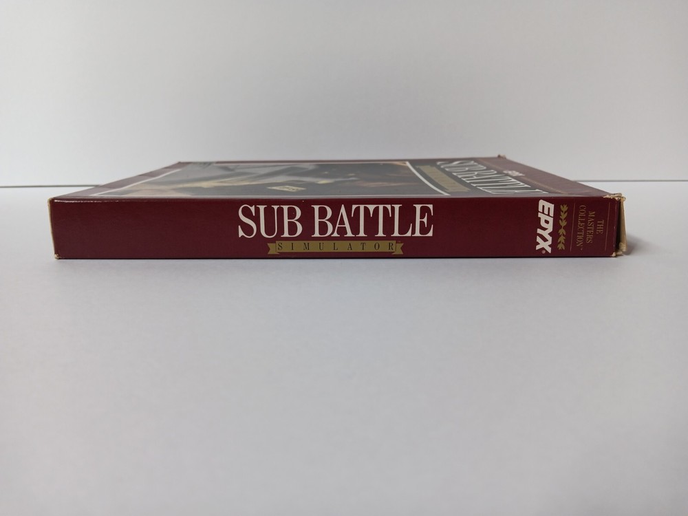 Commodore 64/128 Sub Battle Simulator Computer Game Software Tested/Works