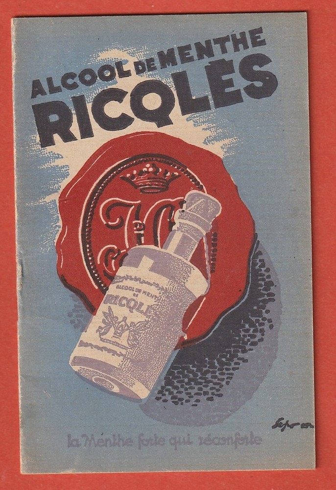 CARNET - RICQLES MINT ALCOHOL - RICQLES LOZENGES