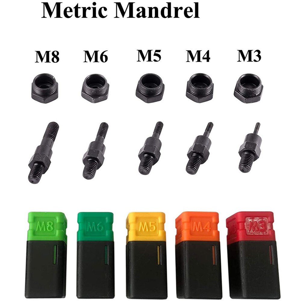 1620pc Rivet Gun Kit Rivnut Setting Tools Nut Setter Tool Hand Blind Riveter Gun