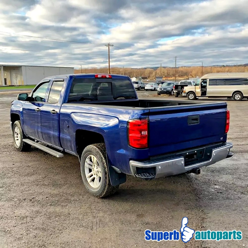 Fits 2014-2018 Silverado Tailgate Molding Protector Spoiler Cap Top Cover