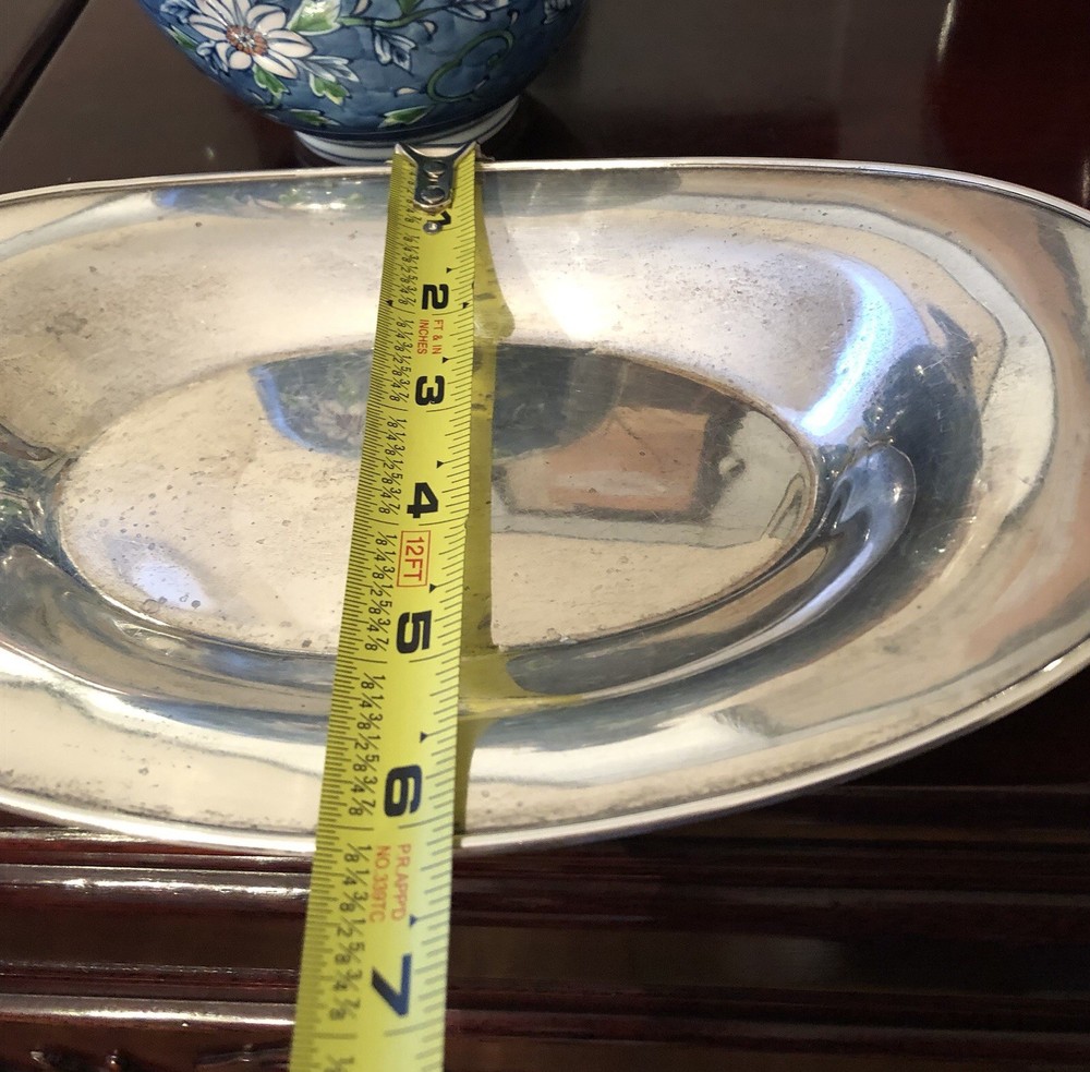 ANTIQUE STERLING SILVER PLATTER /BOWL