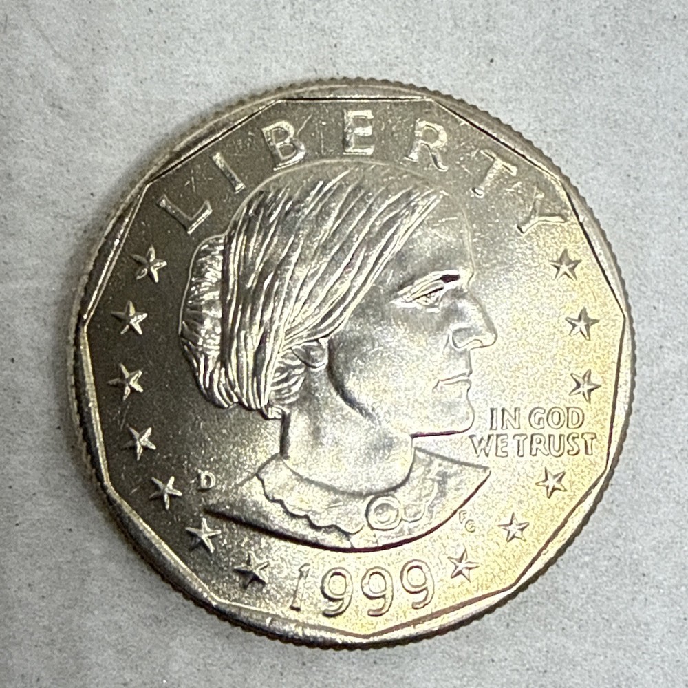1999-D Susan B Anthony Dollar, Uncirculated