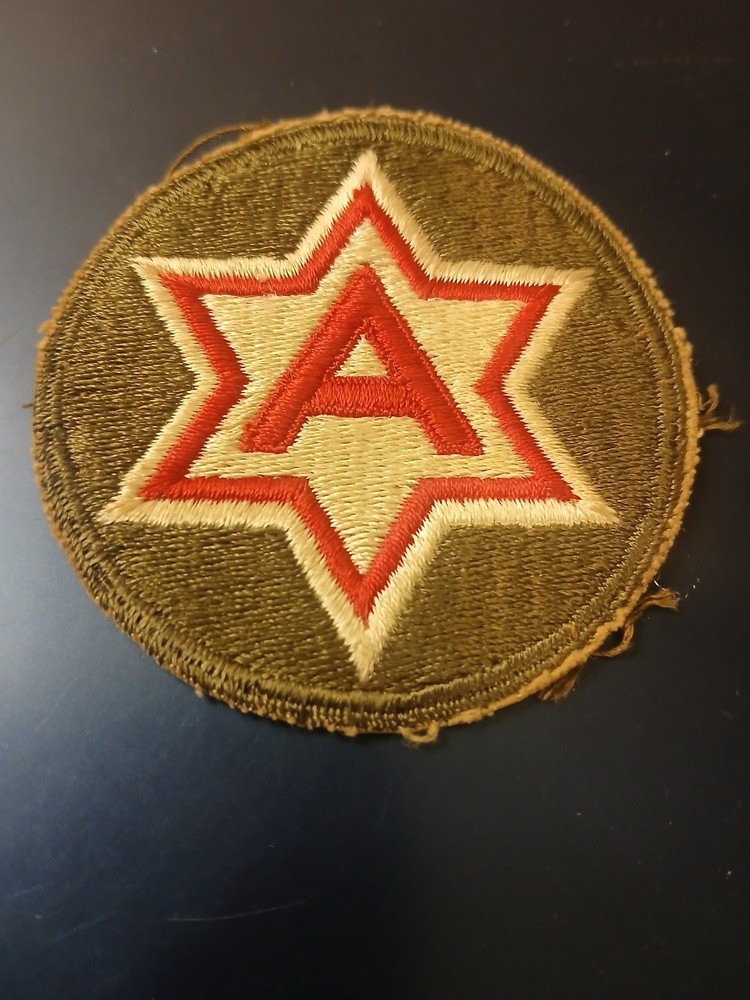 U S Army Patch SSI-  6th Army (25-036)