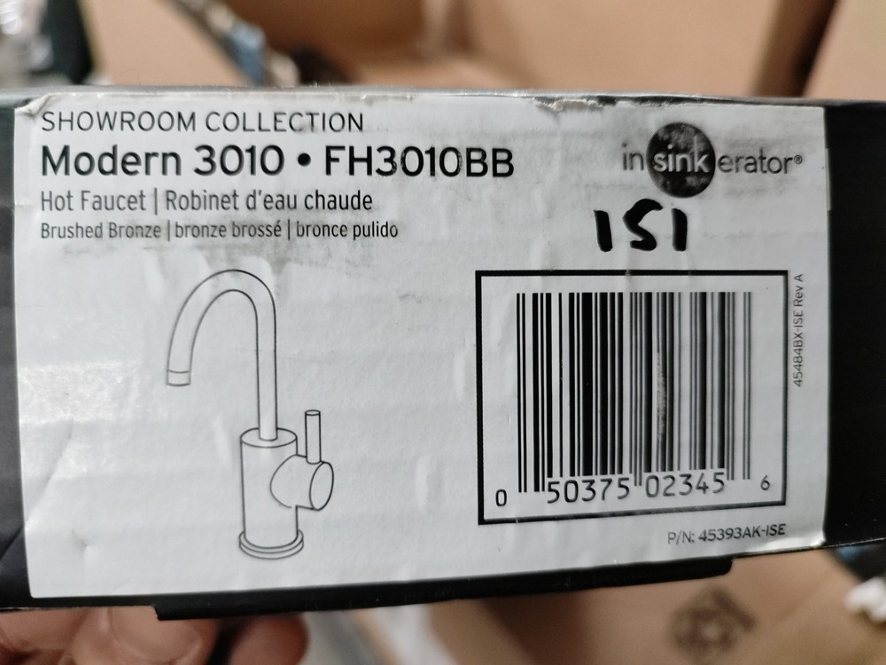 InSinkErator IFH3010BB Hot Water Dispenser Faucet - Brushed Bronze