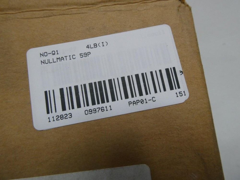 Moore 59P Nullmatic Derivative Unit