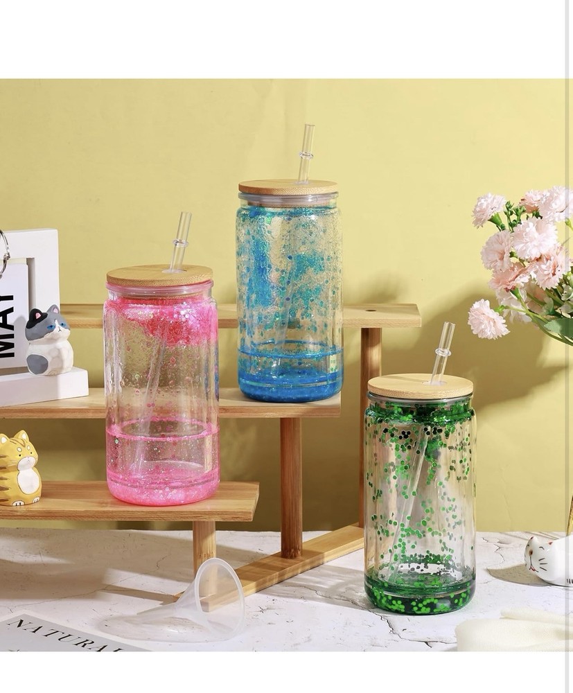 Globe Glitter DIY 16oz 6 Pack