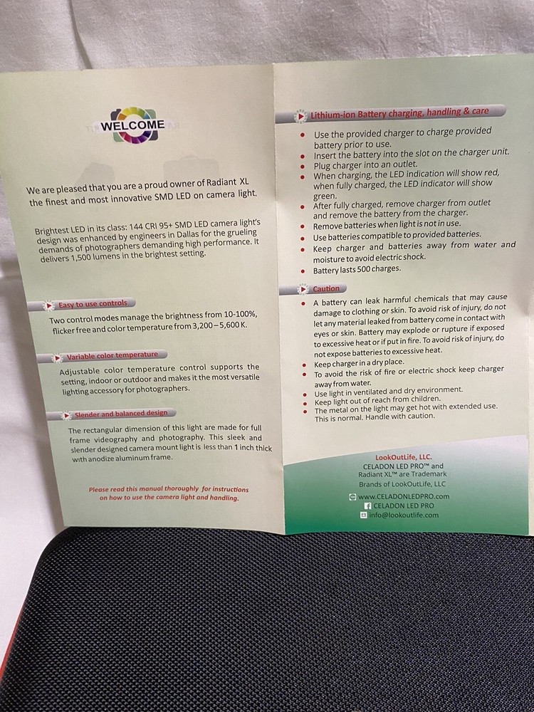 Celadon 144 SMD LED PRO Radiant XL Light Kit With Built In Diffuser Panel