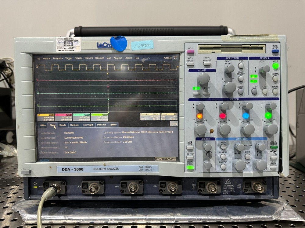 LeCroy DDA-3000 Disk Drive Analyzer Opt DDA DMOD