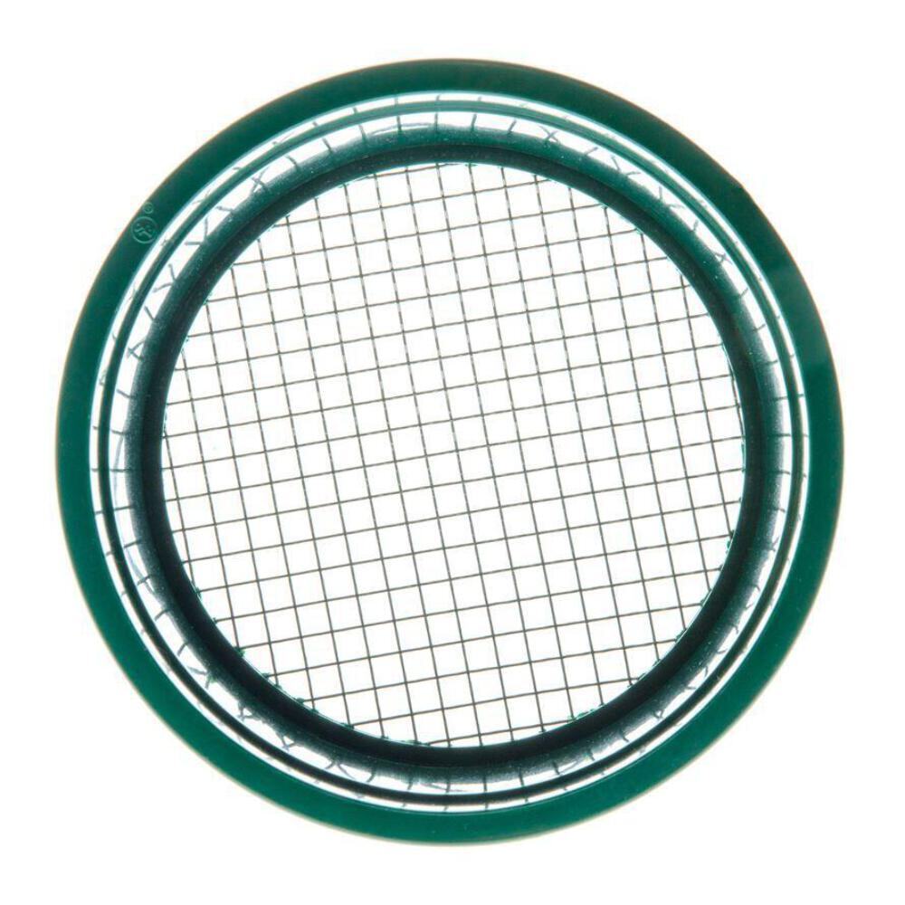 6-Inch Green Mini Stackable Sifting Pan - 7 Mesh Size Options