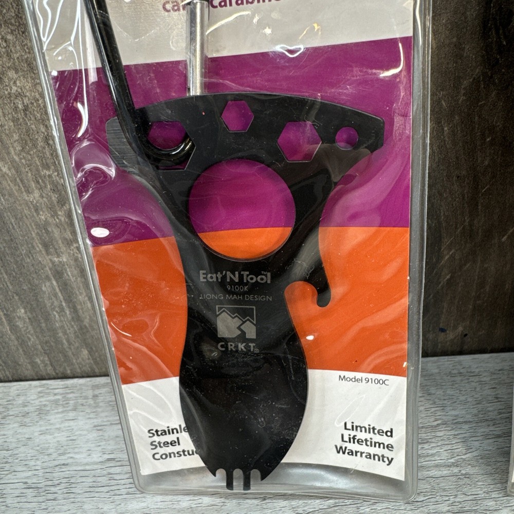 2 Pack New CRKT TOOL EAT'n TOOL Multi-Tool SURVIVAL SPOONS