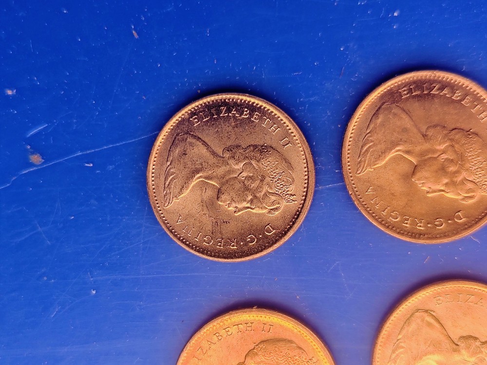 Gem Brilliant Uncirculated Red Canada 1966 Maple Leaf Copper Cent