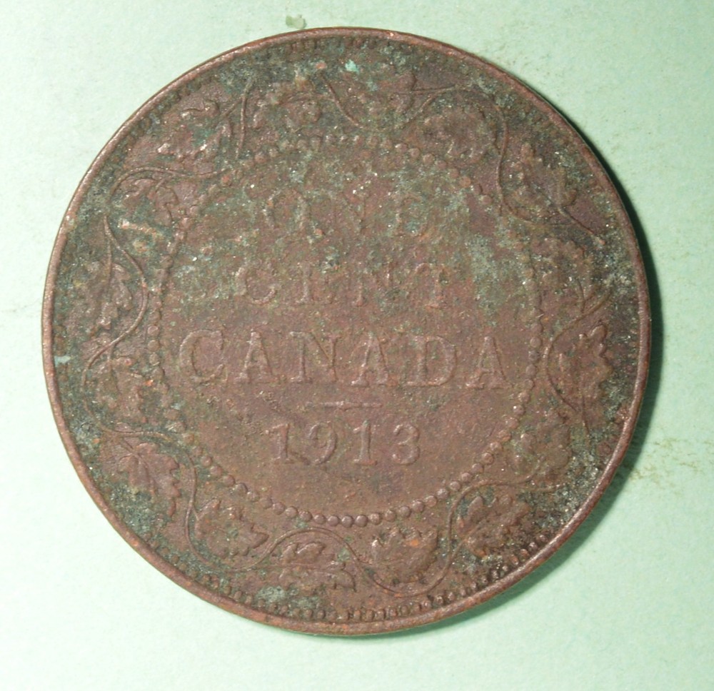 1913 - Canada Large Cent  - INV# X-56